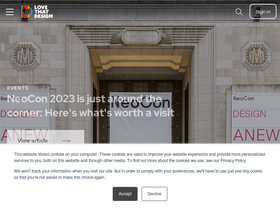 'lovethatdesign.com' screenshot