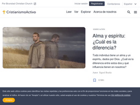 'cristianismoactivo.org' screenshot