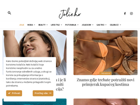 'jolie.hr' screenshot