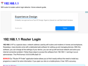 '19216811.how' screenshot