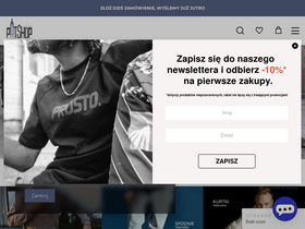 'patshop.pl' screenshot