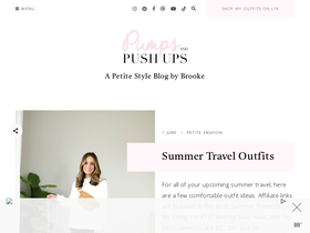 'pumpsandpushups.com' screenshot