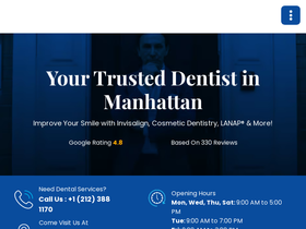 'advanceddentalartsnyc.com' screenshot