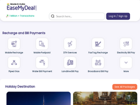 'easemydeal.com' screenshot