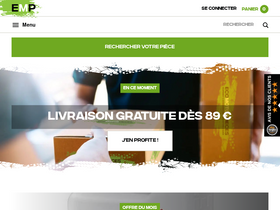 'ecomotospieces.com' screenshot