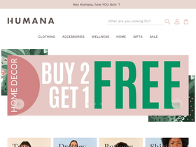 somoshumana.com homepage screenshot