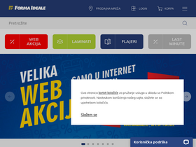'formaideale.rs' screenshot