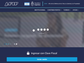 'afip.gov.ar' screenshot