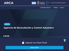 'afip.gov.ar' screenshot
