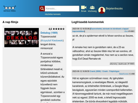 'kritikustomeg.org' screenshot