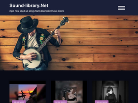 'sound-library.net' screenshot
