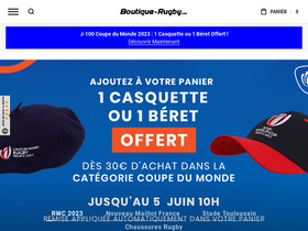 'boutique-rugby.com' screenshot