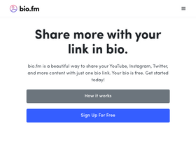 'bio.fm' screenshot