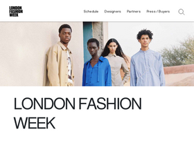 'londonfashionweek.co.uk' screenshot