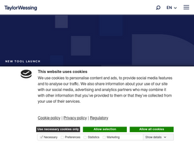 'taylorwessing.com' screenshot