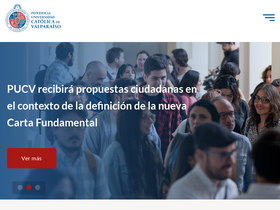 'pucv.cl' screenshot