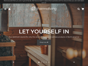 Thermaliving homepage screenshot