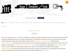 'ccc.de' screenshot