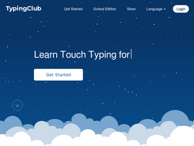 'ccskeyboarding.typingclub.com' screenshot