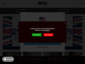 'skintwo.com' screenshot