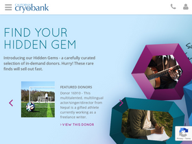 'cryobank.com' screenshot