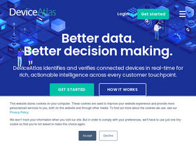 'deviceatlas.com' screenshot