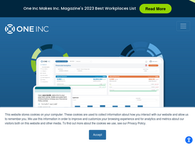 'oneinc.com' screenshot