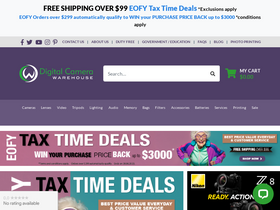 'digitalcamerawarehouse.com.au' screenshot