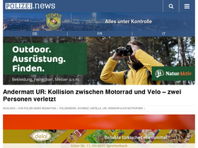 'polizei.news' screenshot