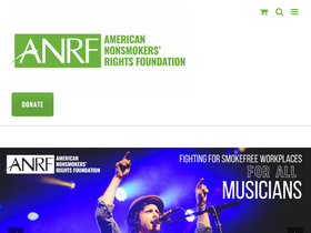 'no-smoke.org' screenshot