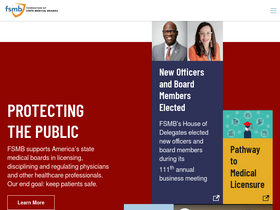 'fsmb.org' screenshot