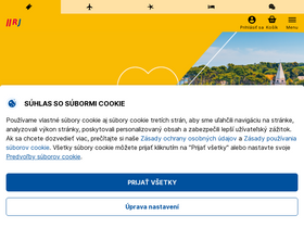 'regiojet.sk' screenshot