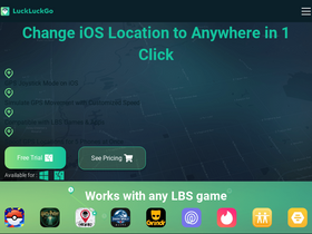 'luckluckgo.com' screenshot