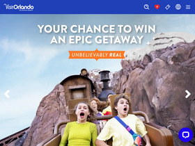 'visitorlando.com' screenshot
