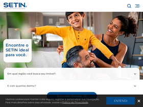 'setin.com.br' screenshot
