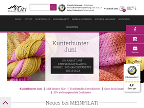 'meinfilati.de' screenshot