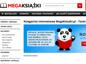 'megaksiazki.pl' screenshot