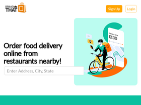 'bringmethat.com' screenshot