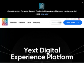 'yext.com' screenshot