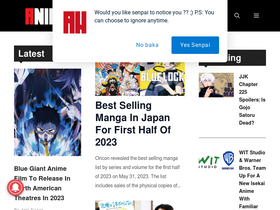 'animehunch.com' screenshot