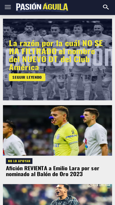 pasionaguila.com