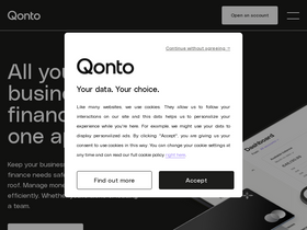 'qonto.com' screenshot