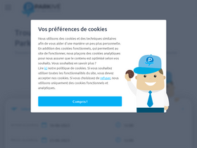 'parkive.fr' screenshot