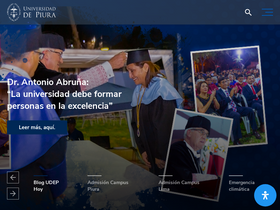 'udep.edu.pe' screenshot