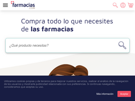 'farmacias.com' screenshot
