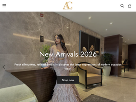asiancouture.in homepage screenshot