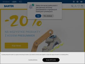 'bartek.com.pl' screenshot