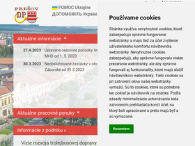 'dpmp.sk' screenshot