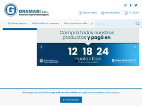 'gramabi.com.ar' screenshot