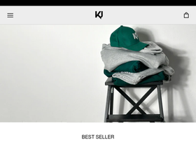 kennyjamesofficial.com homepage screenshot